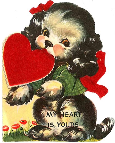 Vintage Valentine Cards Vintage Everyday My Funny Valentine Sois Ma