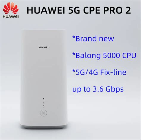 Original Huawei 5g Cpe Pro 2 H122 373 5g 4g Hotspot Wifi 6 Plus Nsa Sa 3g 4g Routers Aliexpress