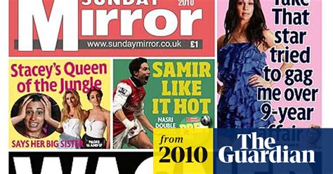 Abcs Sunday Mirror Suffers Biggest Monthly Fall Abcs The Guardian