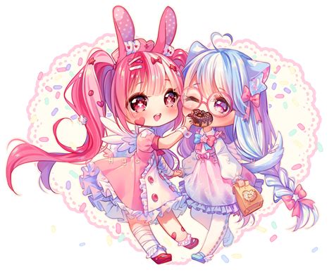 Video Commission Sweet Exchange By Hyanna Natsu Cute Anime Chibi