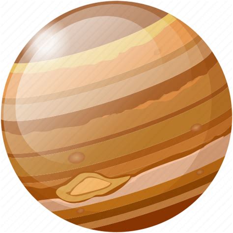 Jupiter Planet Science Space Universe Icon