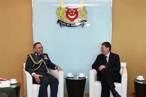 Commander Of The Royal Brunei Air Force Makes Farewell Visit To Singapore