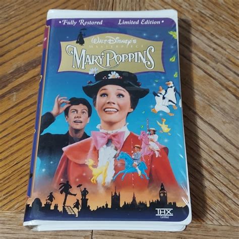 Disney Media Walt Disneys Masterpiece Mary Poppins Vhs Poshmark