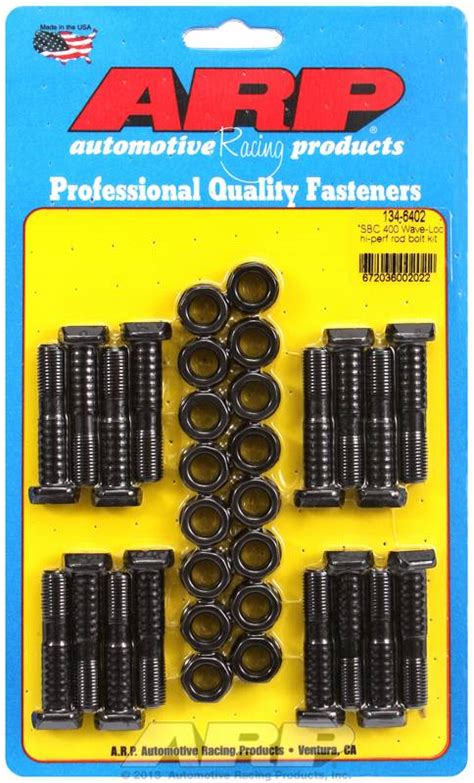 Arp Arp Arp1346402 Arp Rod Bolts High Performance Wave Loc Chevy