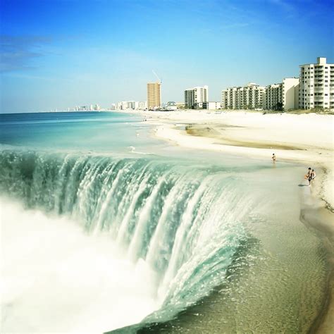 Beach Waterfall Places I Will Go Pinterest