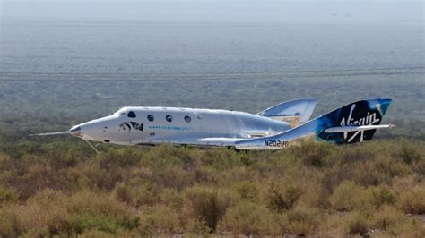 Virgin Galactic Crew Complete Successful Space Flight With Richard