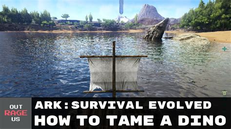 How To Tame A Dinosaur In Ark Survival Evolved Taming Tips Youtube