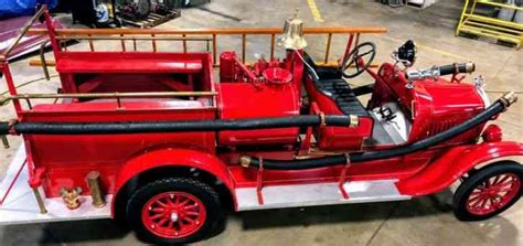 Ford Model T 1927 Emergency And Fire Trucks