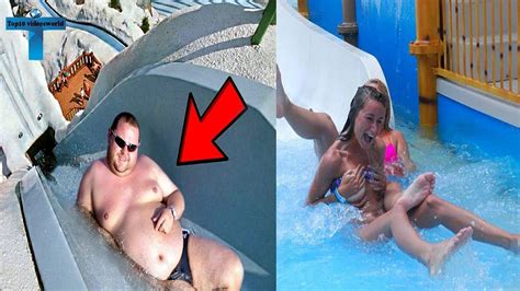 Top Most Insane Water Slide Fails Top Most Hilarious Waterslide Water Slides
