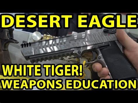 Desert Eagle Stainless White Tiger Stripe WeaponsEducation YouTube