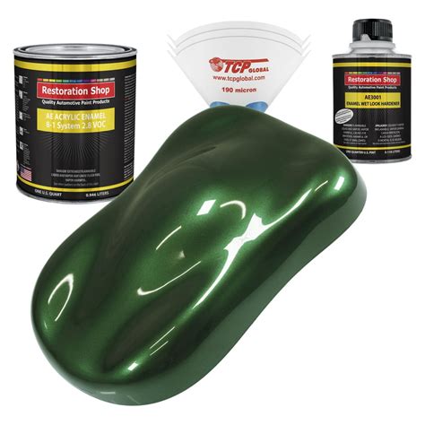 Restoration Shop British Racing Green Met Acrylic Enamel Auto Paint