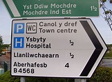 Welsh Road Signs