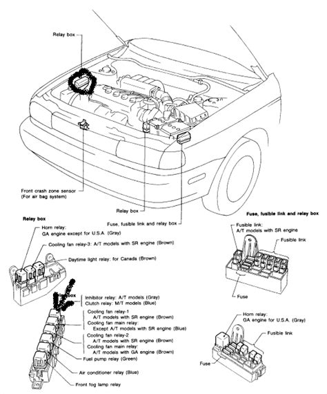 1994 nissan pickup system diagram contain this following parts : 1994 sentra. won't start. starter does not engage with key.run a jumper wire to the solenoid and ...