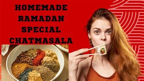 Homemade Chaat Masala Recipe Ramzan Special Chaat Masala