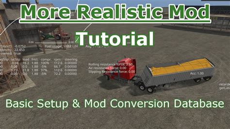 Tutorial Setting Up More Realistic Mod Beta For Farming Simulator 17