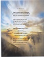Poem Poem of Faith in God Inspirational Poem Lift Your - Etsy