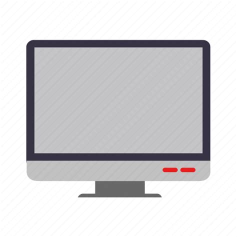 Computer Pc Monitor Desktop Hardware Icon Download On Iconfinder