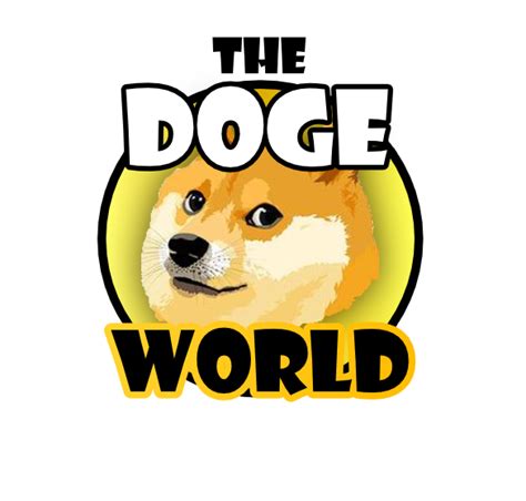 This Is A Logo I Made For A Group On Roblox Named The Doge World