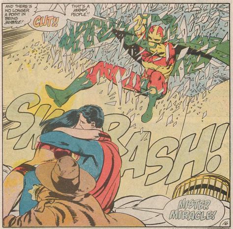 Superman And Big Barda Make A Movie In Mister Miracles