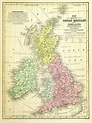 1840 Map Of Great Britain And Ireland Photograph by Phil Cardamone