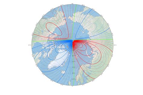 Polo Nord Magnetico La Nuova Mappa