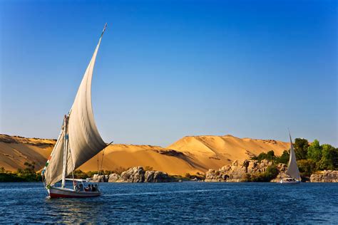 Nile River Felucca Cruises In Aswan Aswan Travel Collections
