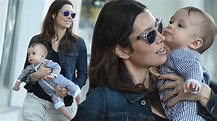 Mommy Duty! Jessica Biel Enjoys Walk With Son Silas Randall