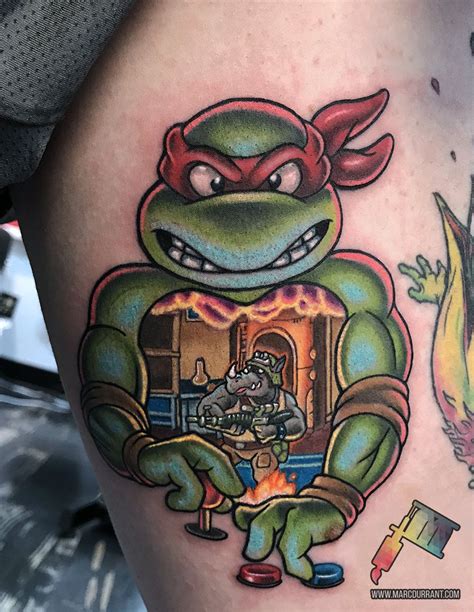 Tmnt Retro Game Tribute For A Client By Me Marc Durrant At Hidden Los