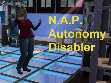 Mod The Sims Nap Autonomy Disabler For My Householdsall