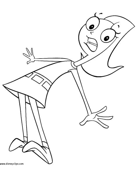 Free printable phineas and ferb coloring pages for kids. Awesome Free Phineas and Ferb Coloring Pages | Top Free ...