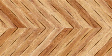 Seamless Wood Parquet Texture Featuring Horizontal Big Pattern And