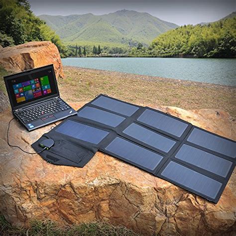 Kyng Power 60w Portable Solar Panel Foldable Charger Can Be Used For