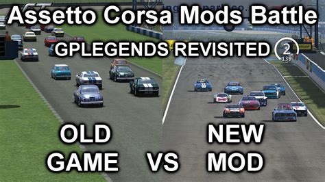 Assetto Corsa MODS Battle GTLegends Revisited Old Game Vs New Mod