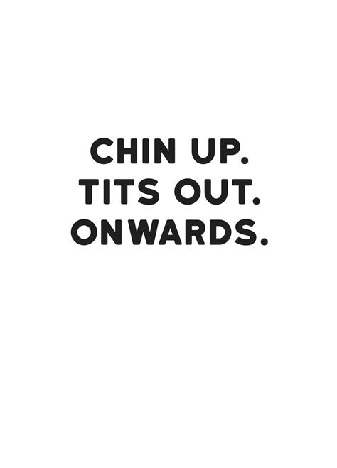 chin up tits out card scribbler