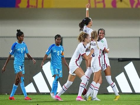 Us Crush India 8 0 In Opening Match Of Fifa Womens Under 17 World Cup
