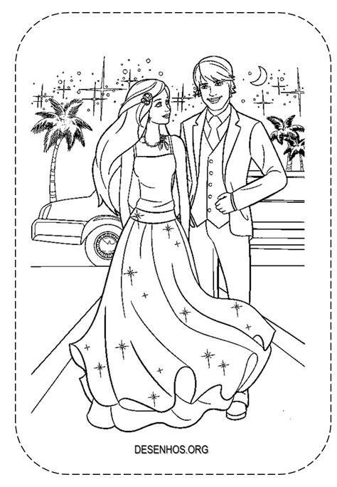 69 desenhos de barbie para colorir e pintar. 27 Desenhos da Barbie e do Ken para colorir!