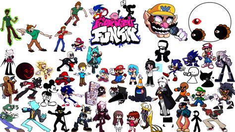 Friday Night Funkin My Favourites Characters By Masterkirby1982 On