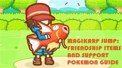 Tap food with your finger, and magikarp will happily chow down on it. Magikarp Jump: Friendship Items and Support Pokemon Guide | LevelSkip