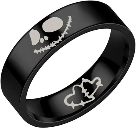 Jack And Sally Couple Rings