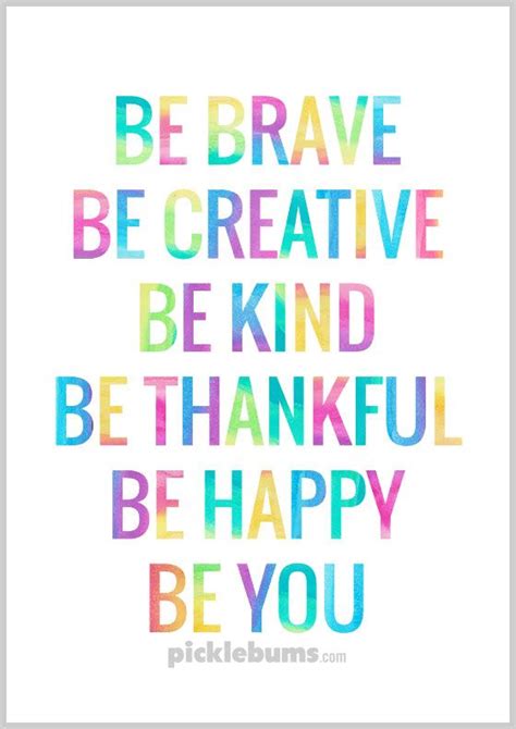 Be You Free Printable Poster Motivational Quotes For Kids Parenting