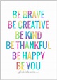 A Little Reminder to Be You - Free Printable Poster | Motivational ...