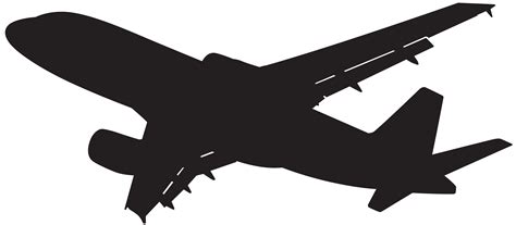 Airplane Flight Ted Striker Film Author Plane Silhouette Png Clip Art