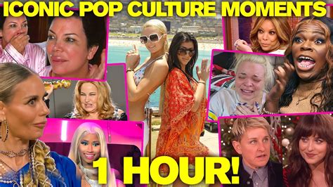 1 hour of iconic pop culture moments 1 million special youtube