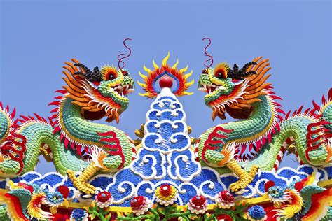 On the other hand, the mythical dragon, 龍 (lóng) is greatly respected and held in awe. What Do the Colors of the Chinese Dragons Mean? | Synonym