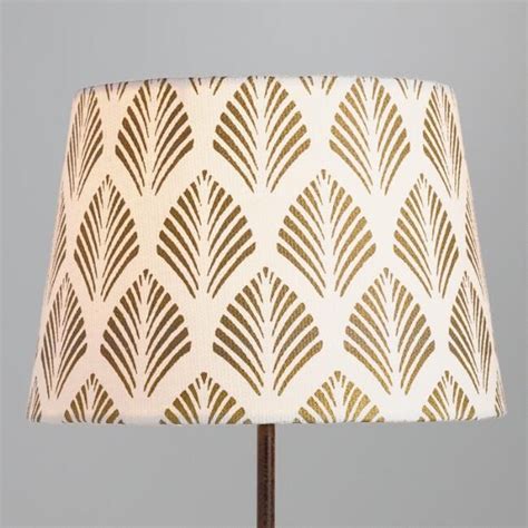 gold fern cotton accent lamp shade v1 lamp shade gold lamp shades accent lamp