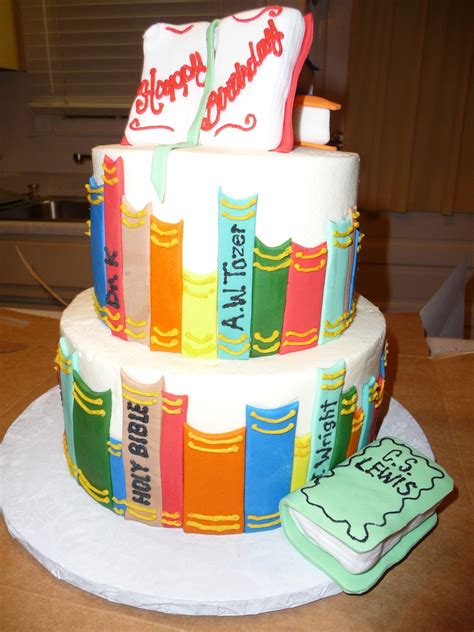 21 Great Picture Of Book Birthday Cake Book Cakes