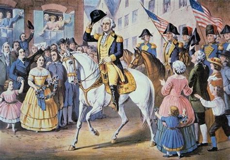 The Inauguration Of President George Washington 1732 99 30 April