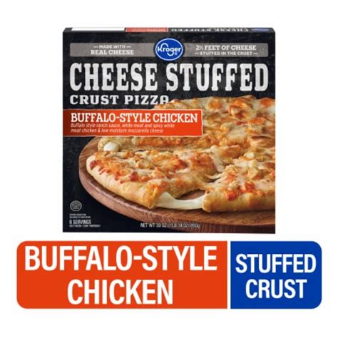 Kroger Cheese Stuffed Crust Buffalo Style Chicken Pizza 30 Oz Kroger