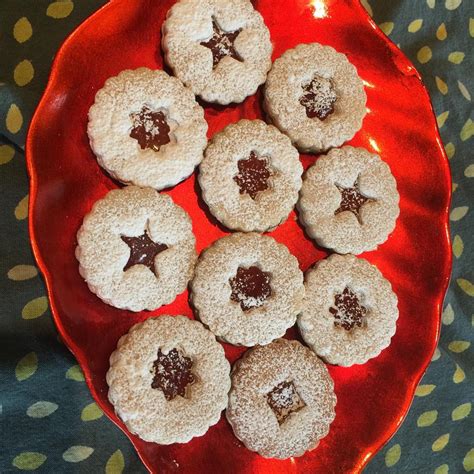 Raspberry Linzer Cookies Recipe Allrecipes