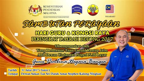 Tempahan sempena cuti sekolah mac 2018. BULETIN PPD BETONG: Sambutan Perayaan Hari Guru dan Kongsi ...